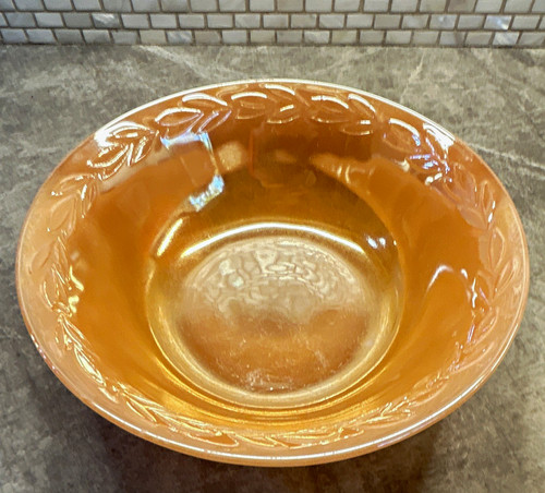 Fire king peach laurel 8in - fire-king,