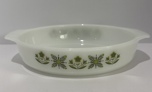 Vintage fire king meadow green - fire,