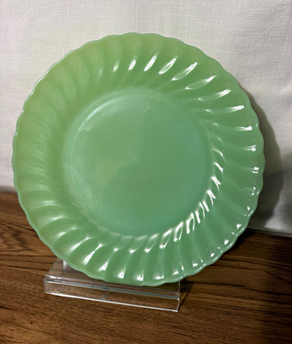 Fire king jadeite swirl - jadeite, dinner